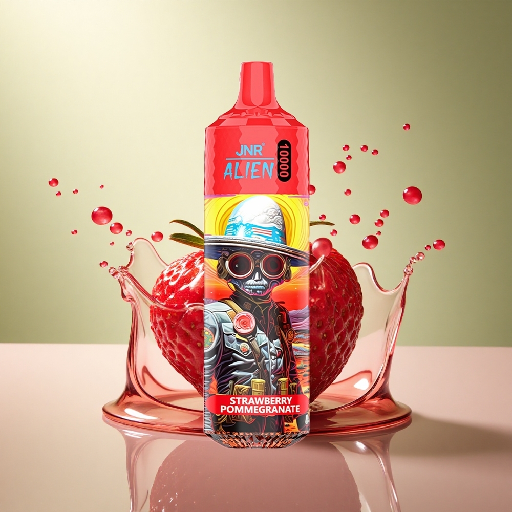 JNR Alien 10000 Aardbei Granaatappel 850mAh 20ml Type-C