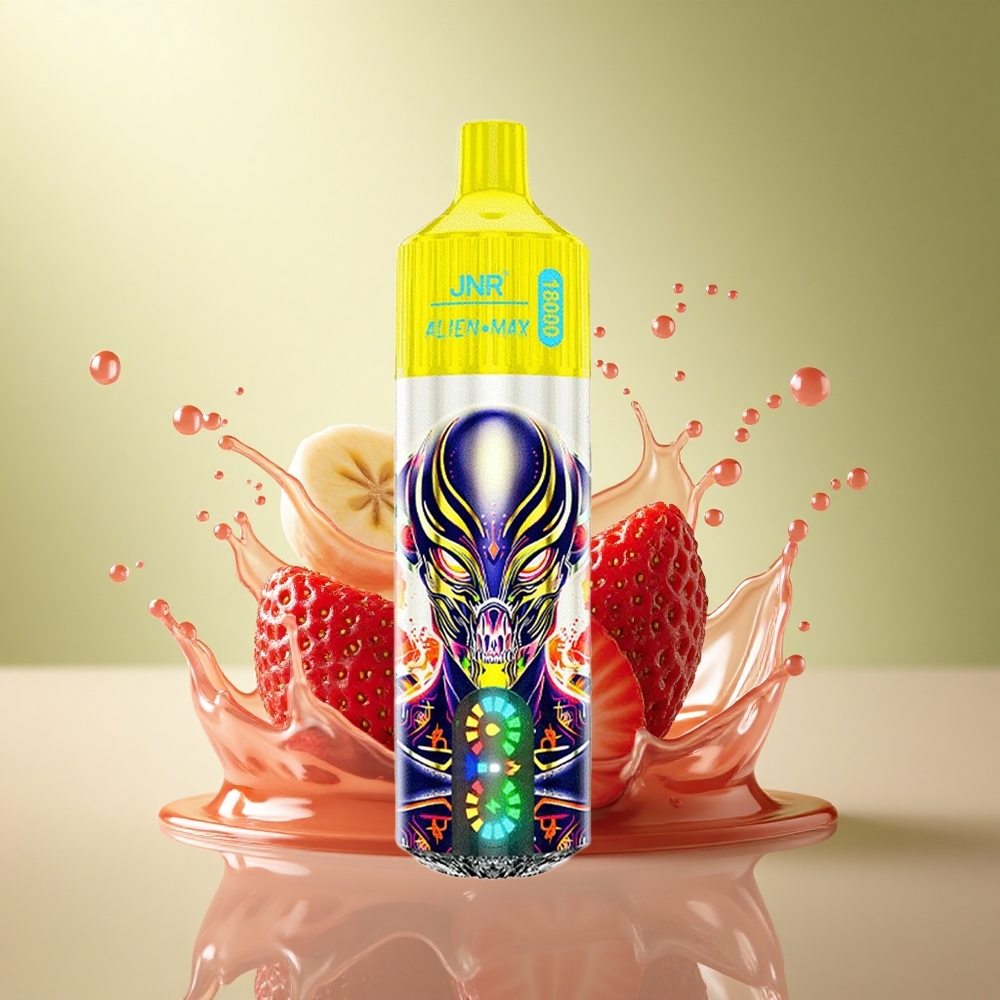 JNR Alien Max 18000 Aardbei Banaan Dual Mesh 850mAh