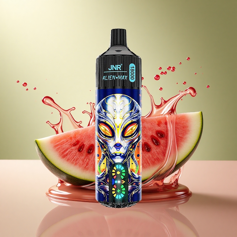 JNR Alien Max 18000 Aardbei Watermelon Bubblegum Dual Mesh 850mAh