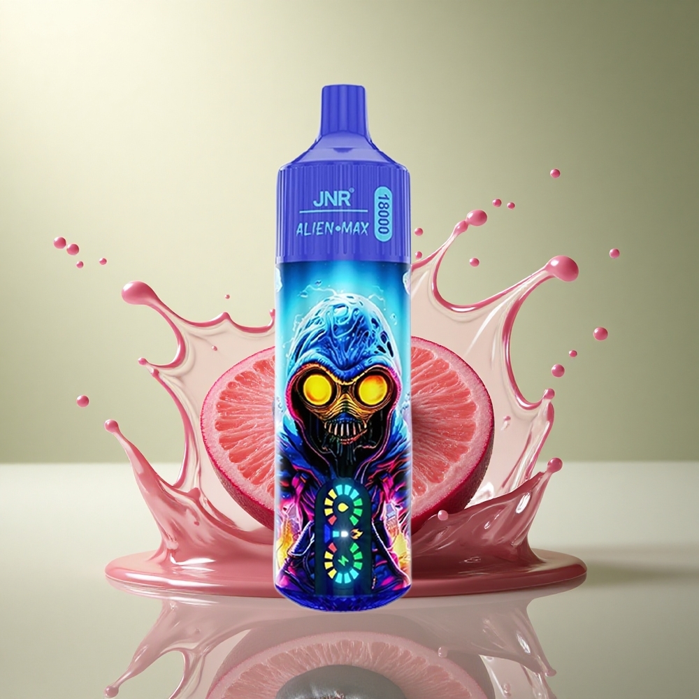 JNR Alien Max 18000 Blauwebes Bubblegum Dual Mesh 850mAh