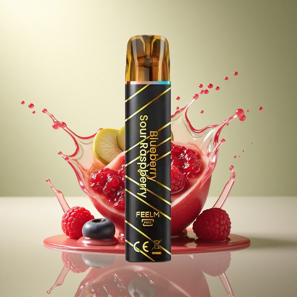 JNR Black&Golden 600+200 Blauwe Bes Zure Framboos 550mAh 2ml Nicotine