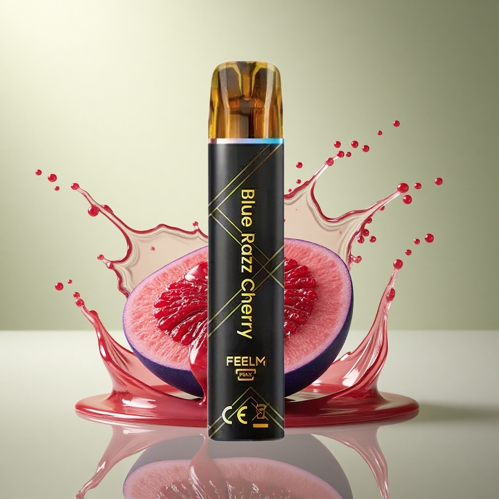 JNR Black&Golden 600+200 Blauwe Framboos Kers 550mAh 2% Nicotine