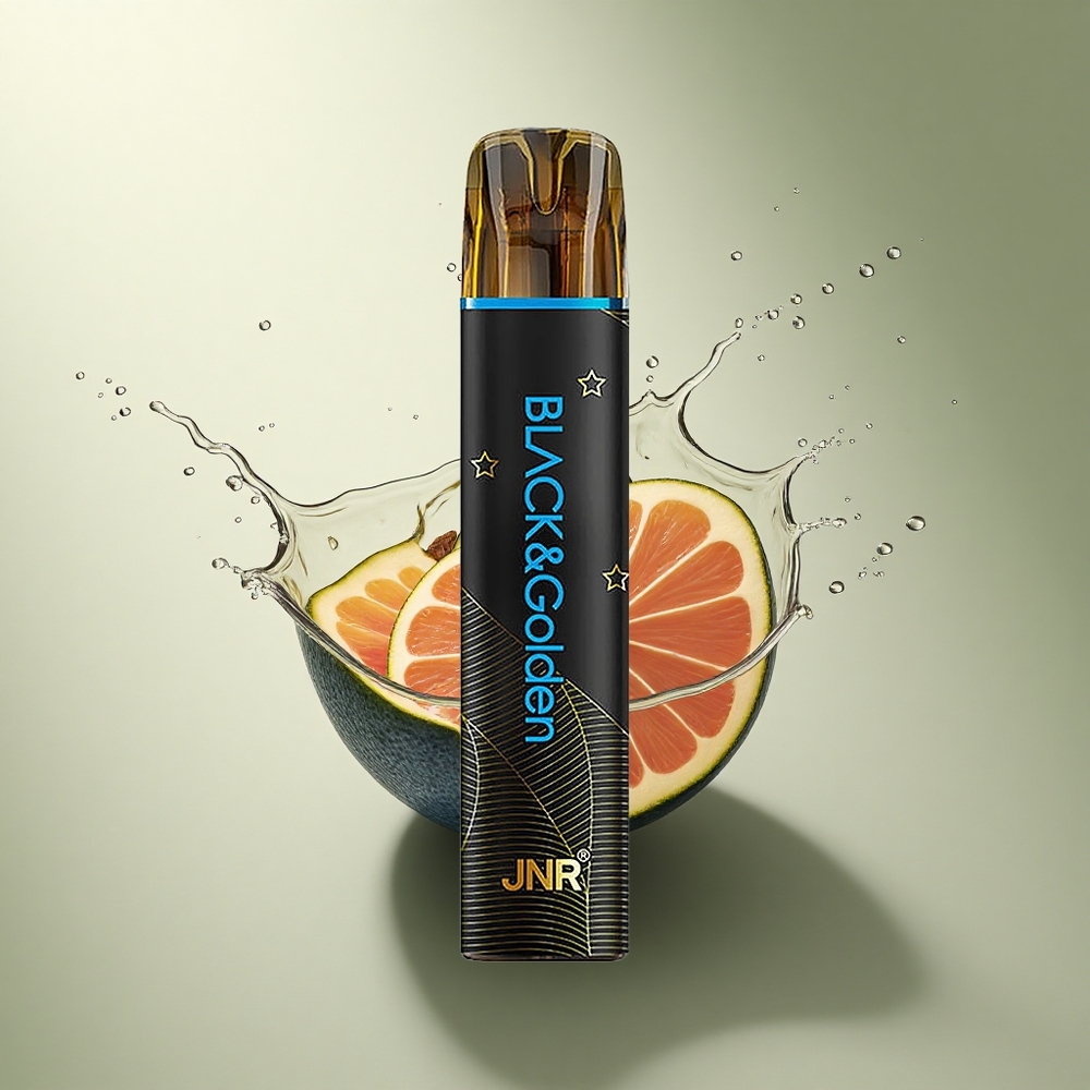 JNR Black&Golden 600+200 De Blauwe - 550mAh Accu - 2ml Vloeistof - Nicotine 2%