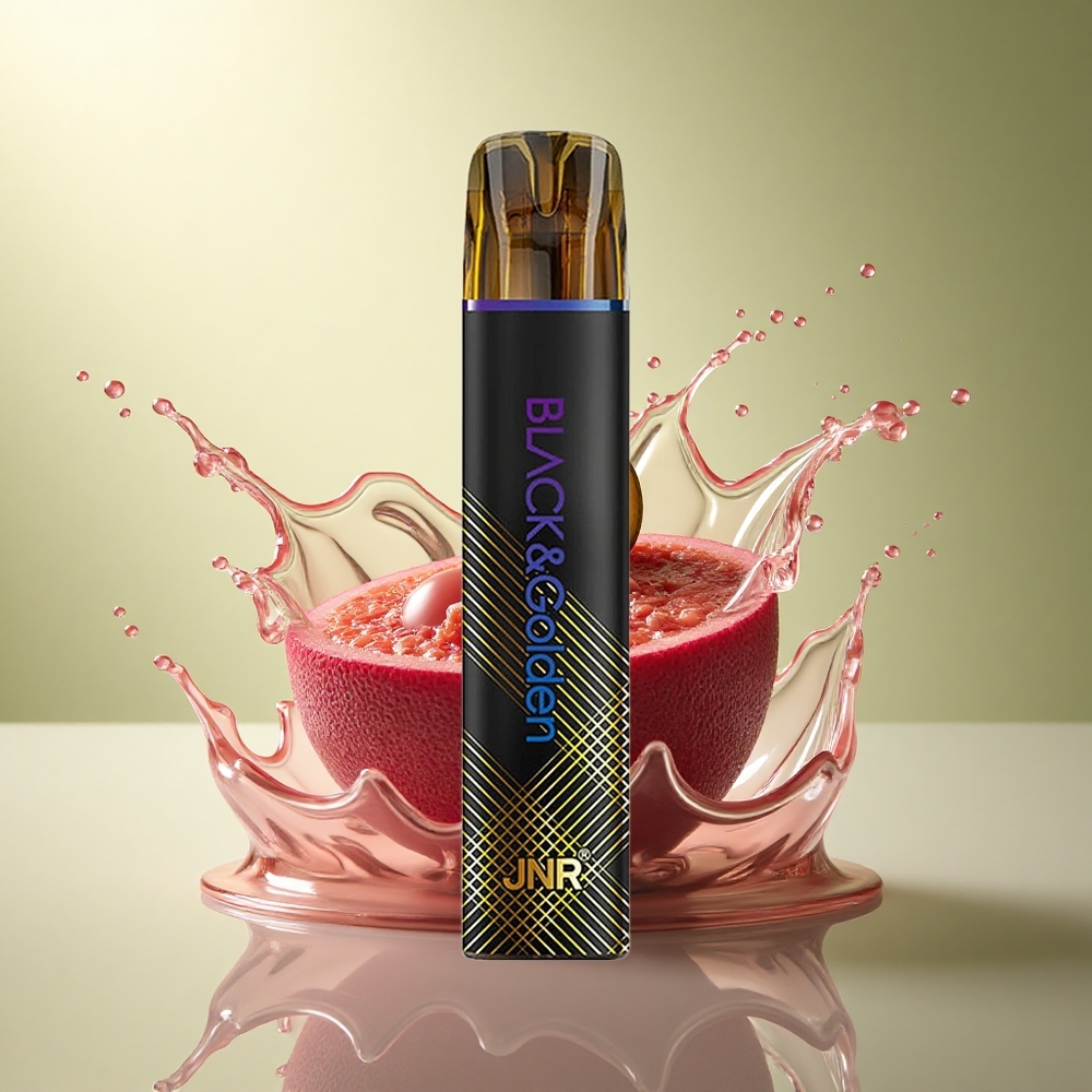 JNR Black&Golden 600+200 Druif IJs 550mAh 2% Nicotine