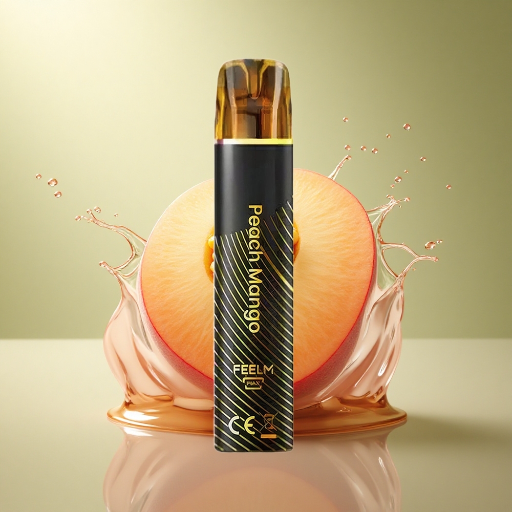 JNR Black&Golden 600+200 Perzik Mango 550mAh 2ml Nicotine 2%