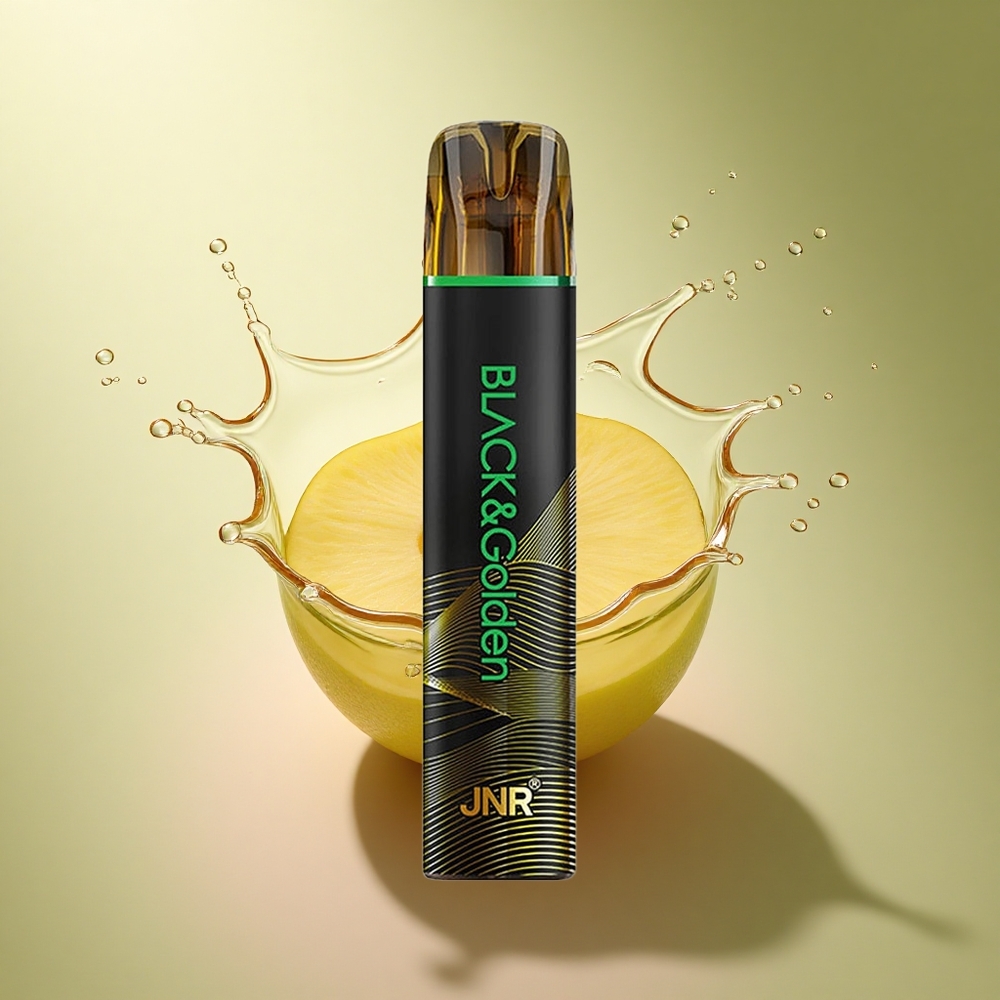 JNR Black&Golden 600+200 Zure Appel 550mAh 2ml Nicotine 2%