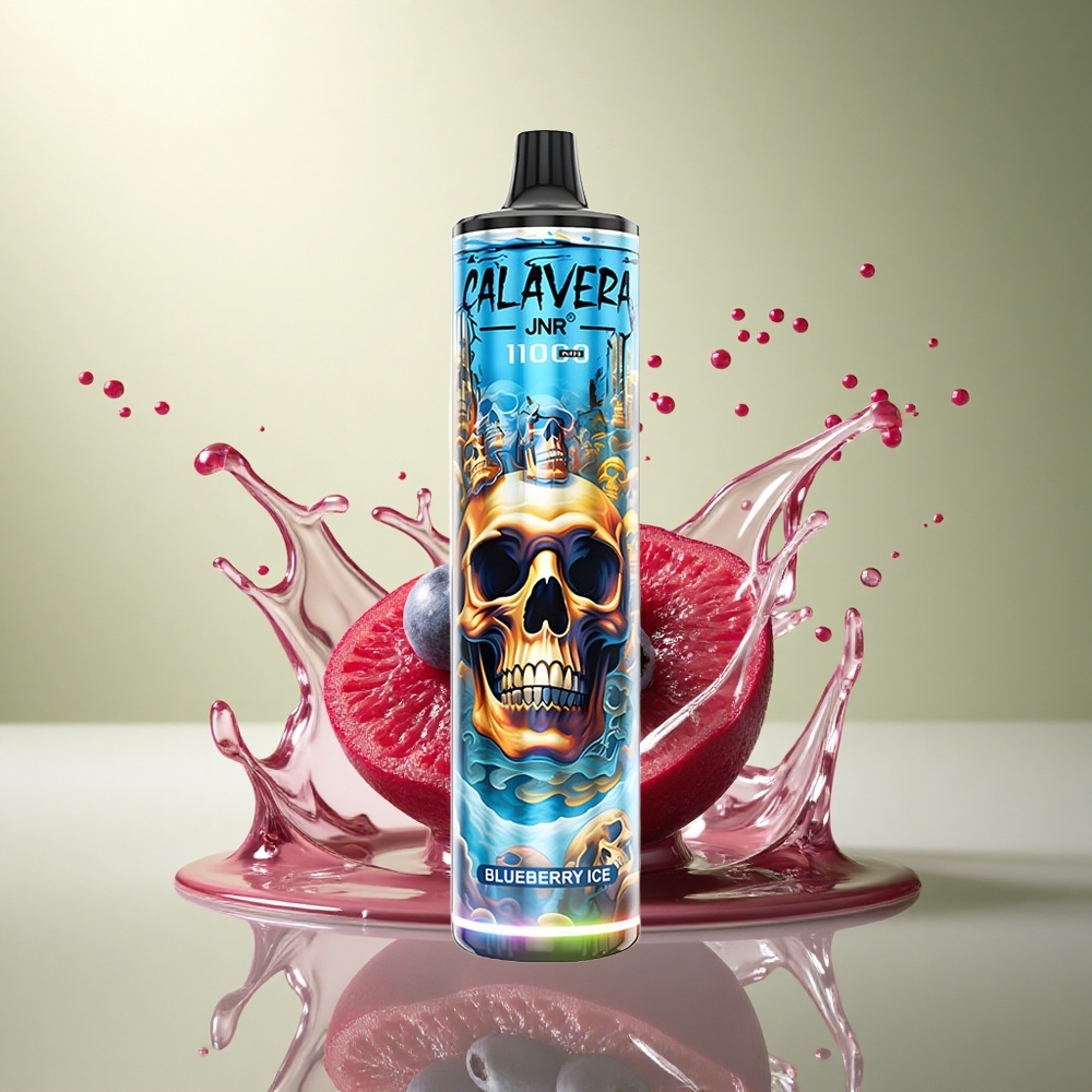 JNR Calavera 11000 Blauwe Bes IJs Type-C 850mAh 21ml