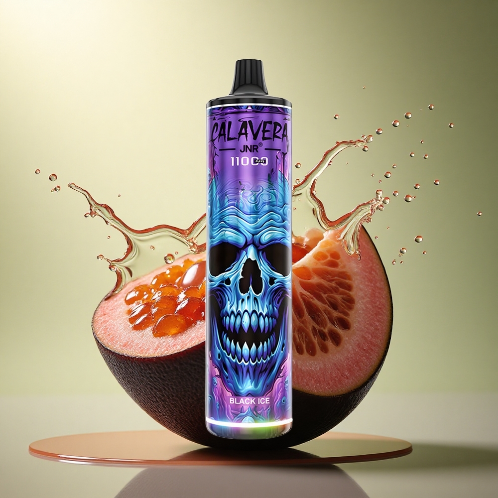 JNR Calavera 11000 Zwart IJs Type-C 850mAh 21ml