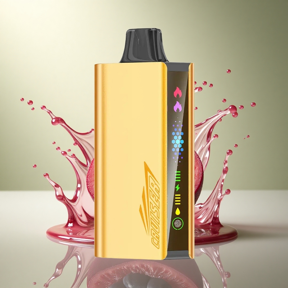 JNR Cruiser 12000 Blauwe Bes Kracht Dual Mesh Coil 50mg/mL Nicotine