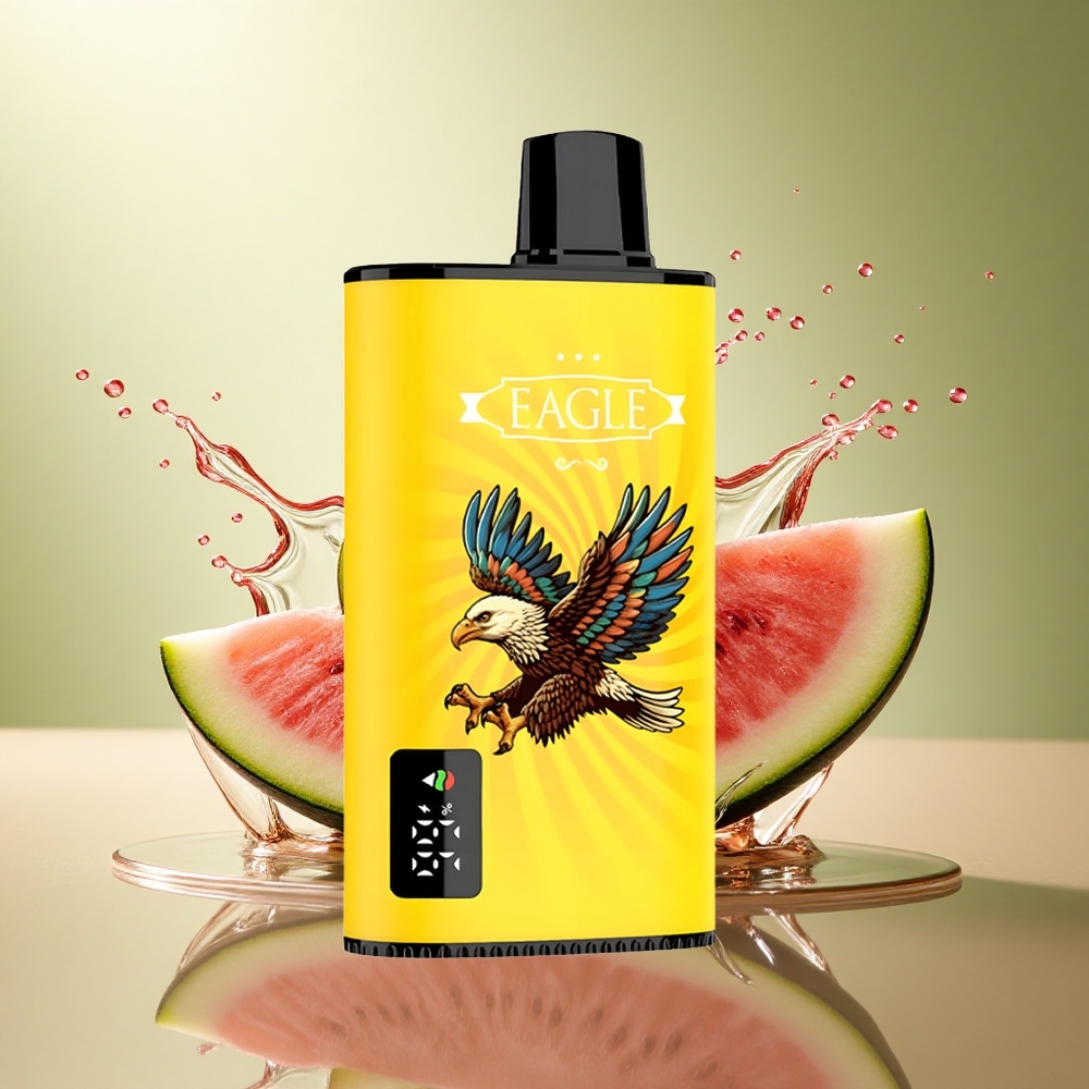 JNR EAGLE Smart 23000 Kiwi Watermeloen IJs met Aanpasbare Luchtstroom en 750mAh Batterij