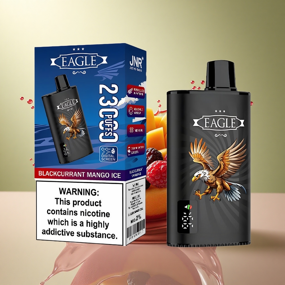 JNR EAGLE Smart 23000 Zwarte Bes Mango IJs met 750mAh & 2% nicotine