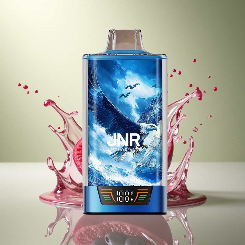 JNR Falcon Pro 28000 Blauwe Bes IJs met 5% nicotine en 950mAh