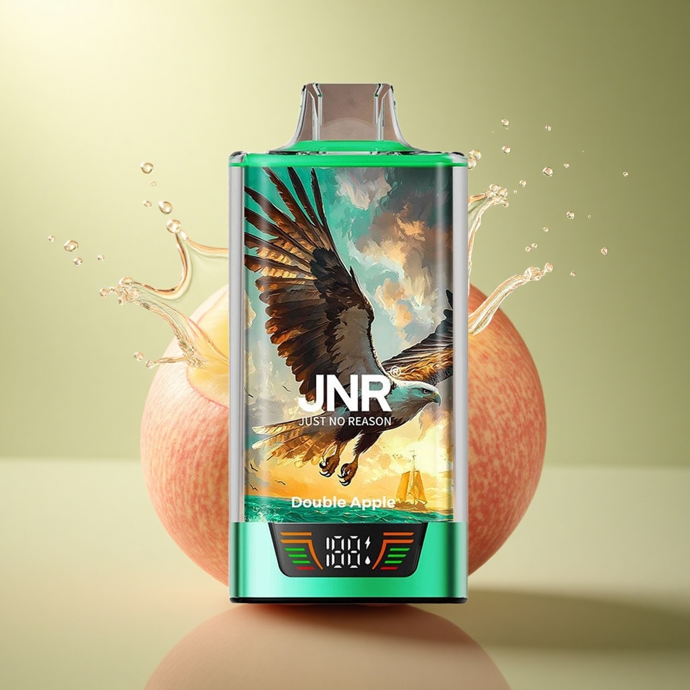 JNR Falcon Pro 28000 Dubbele Appel 30ml 950mAh 5% Nicotine
