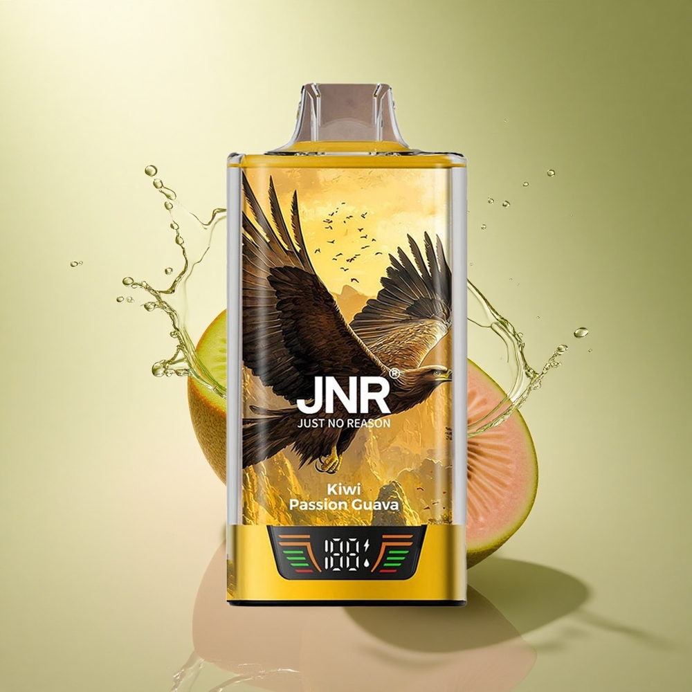JNR Falcon Pro 28000 Kiwi Passie Guava 950mAh 5% Nicotine Dual Mesh