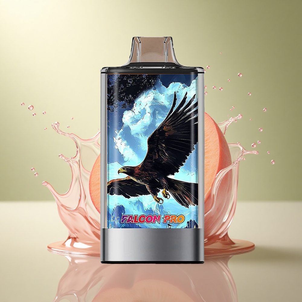 JNR Falcon Pro 28000 Witte Perzik Razz 950mAh 30ml Dual Mesh