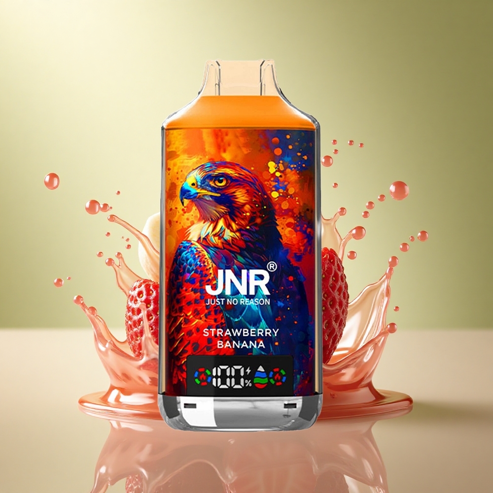 JNR Falcon X 18000 Aardbei Banaan 24ml Dual Mesh 750mAh