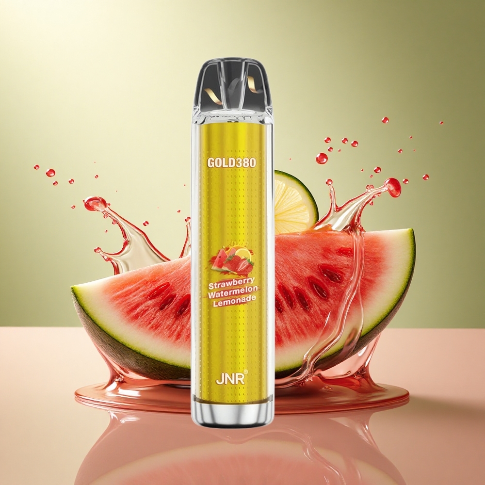 JNR Gold380 6000 Aardbeien Watermeloen Limonade met 1500mAh Batterij