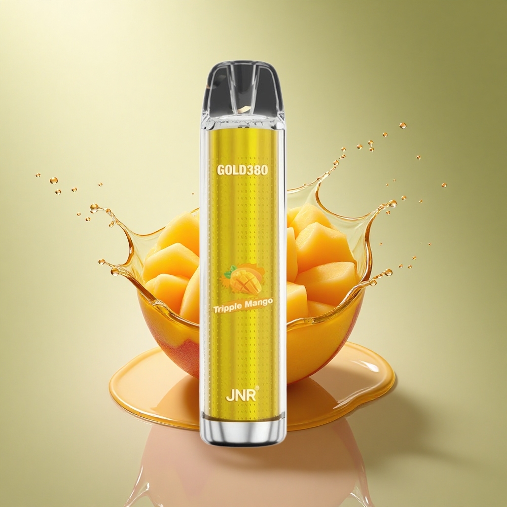 JNR Gold380 6000 Driedubbele Mango 1500mAh 13ml