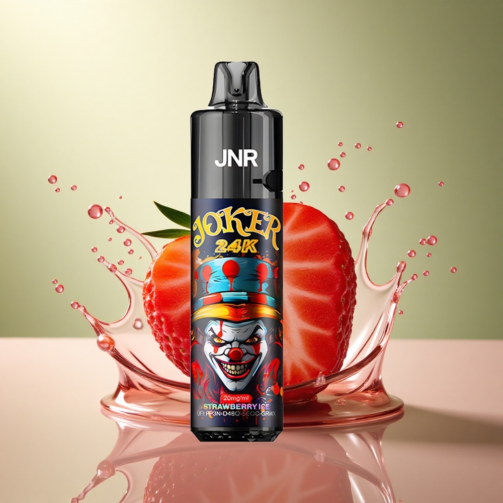 JNR Joker 24K Aardbeienijs met 2% nicotine en 800mAh