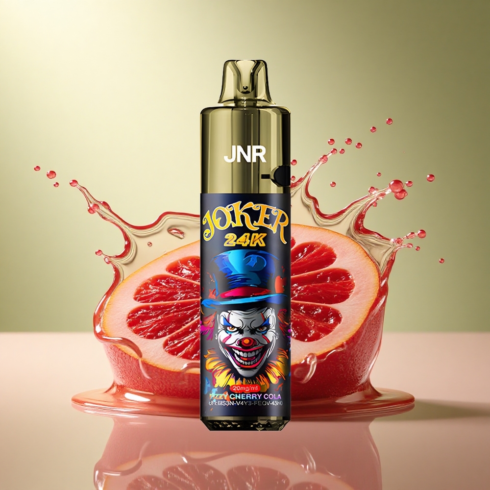 JNR Joker 24K Frisse Kers Cola Zichtbare Vloeistofniveaus 800mAh 2% Nicotine