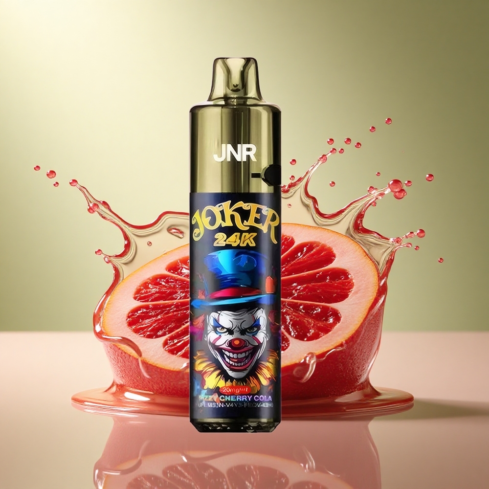 JNR Joker 24K Frisse Kers Cola Zichtbare Vloeistofniveaus 800mAh 2% Nicotine