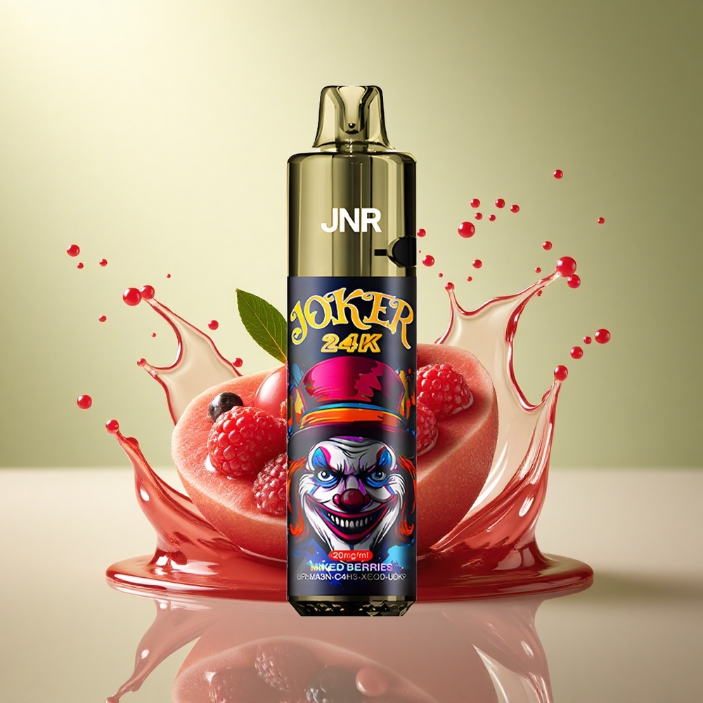 JNR Joker 24K Gemengde Bessen Zichtbare Vloeistofniveaus 800mAh