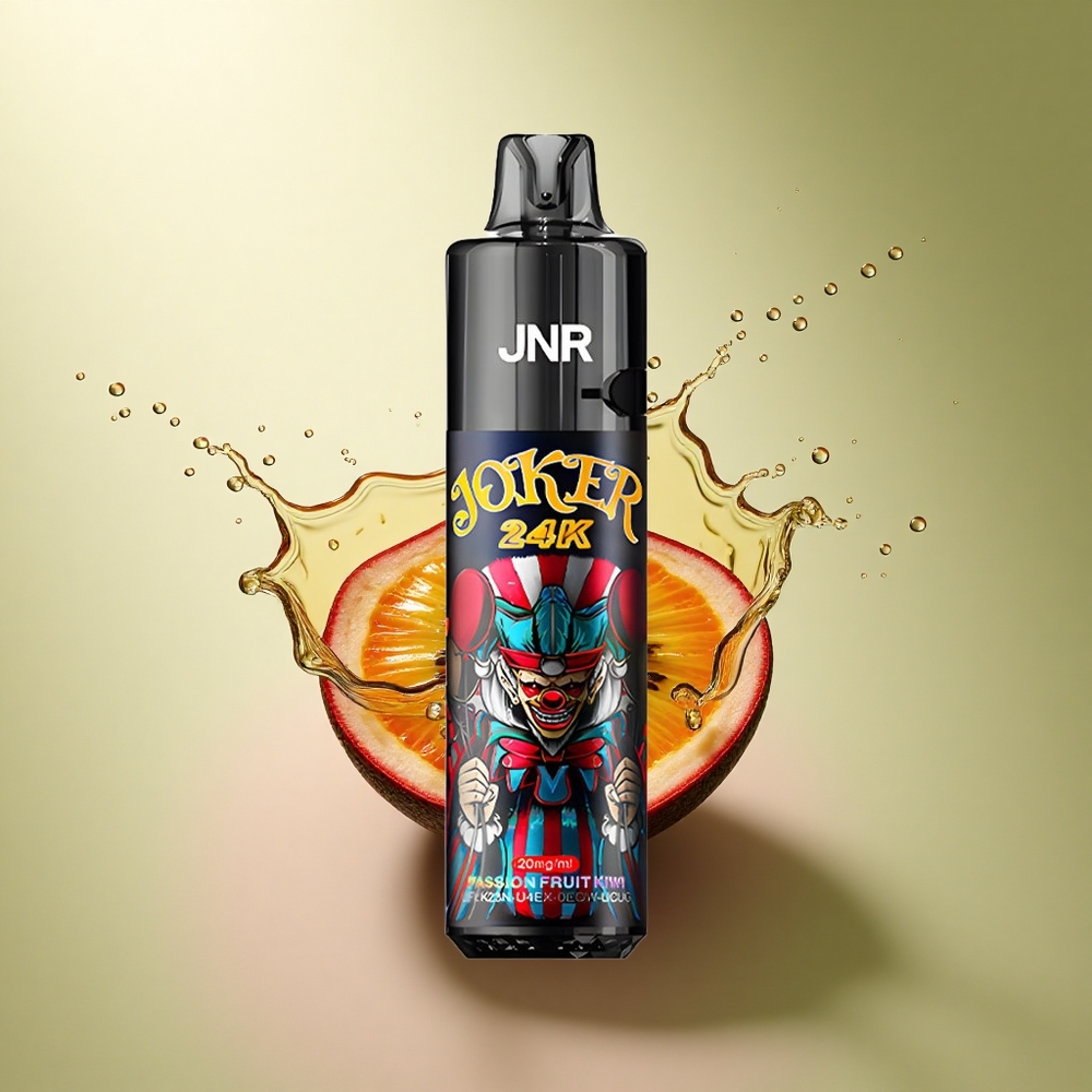 JNR Joker 24K Passievrucht Kiwi Zichtbare Vloeistofniveaus Type-C Opladen 2% Nicotine