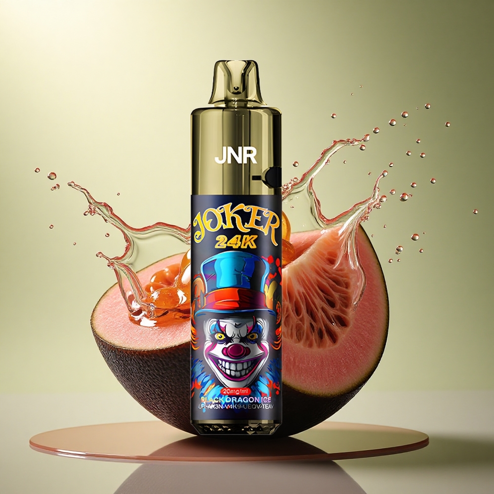 JNR Joker 24K Zwarte Draak IJs met 2% nicotine en 800mAh