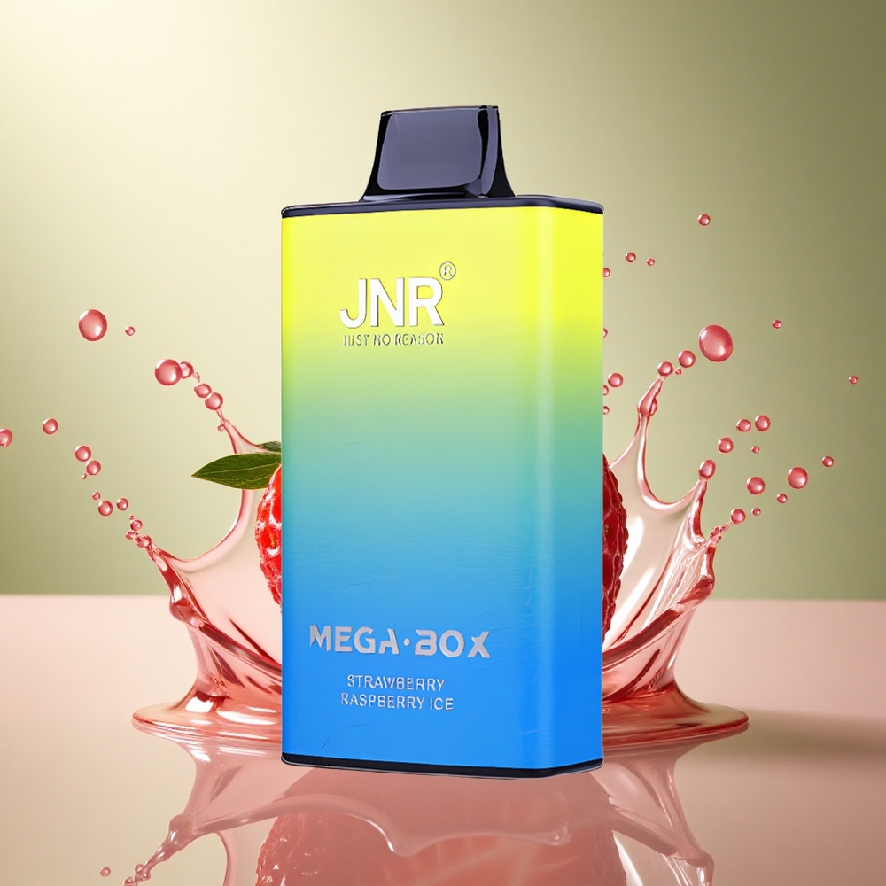 JNR Mega Box 25000 Aardbei Framboos IJs 30ml 850mAh