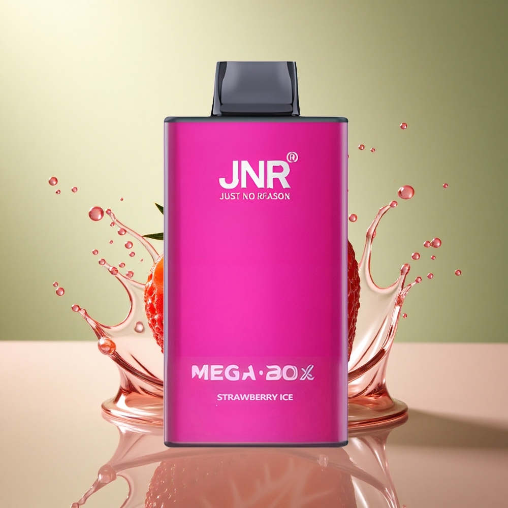 JNR Mega Box 25000 Aardbei IJs 30ml 850mAh