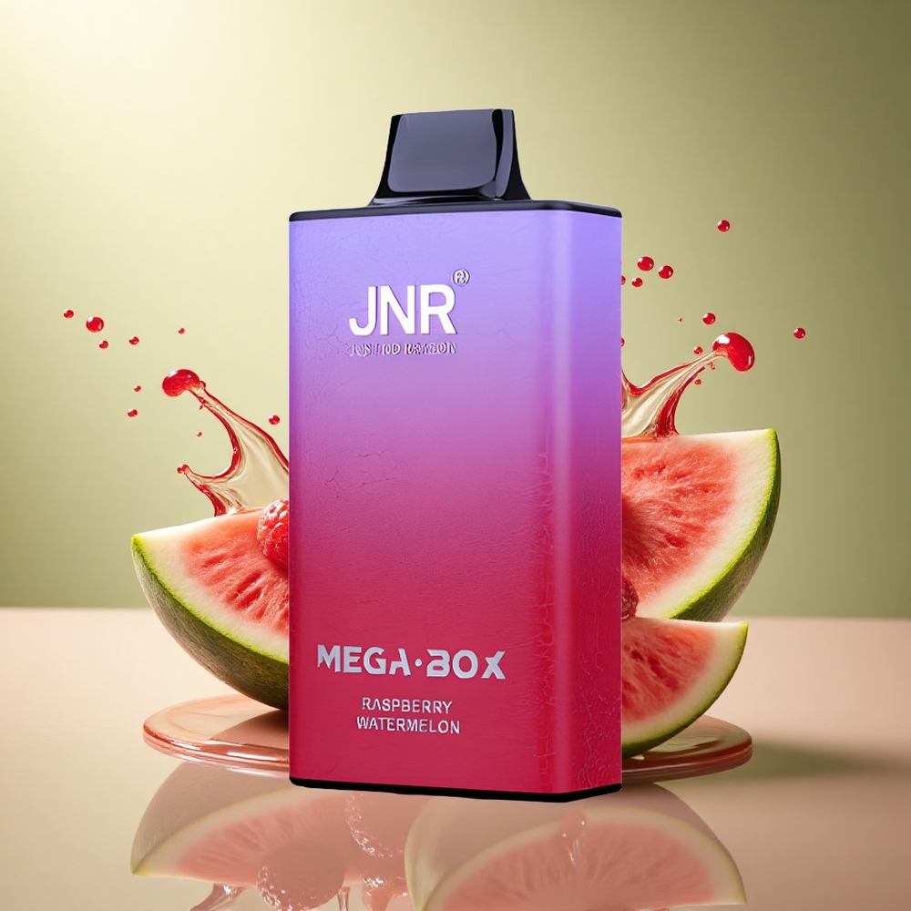 JNR Mega Box 25000 Framboos Watermeloen Dual Mesh 850mAh 2% Nicotine
