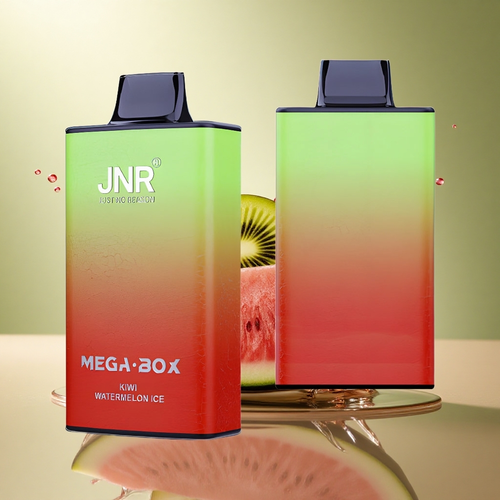 JNR Mega Box 25000 Kiwi Watermeloen IJs met Type-C Snellaad & 850mAh Batterij