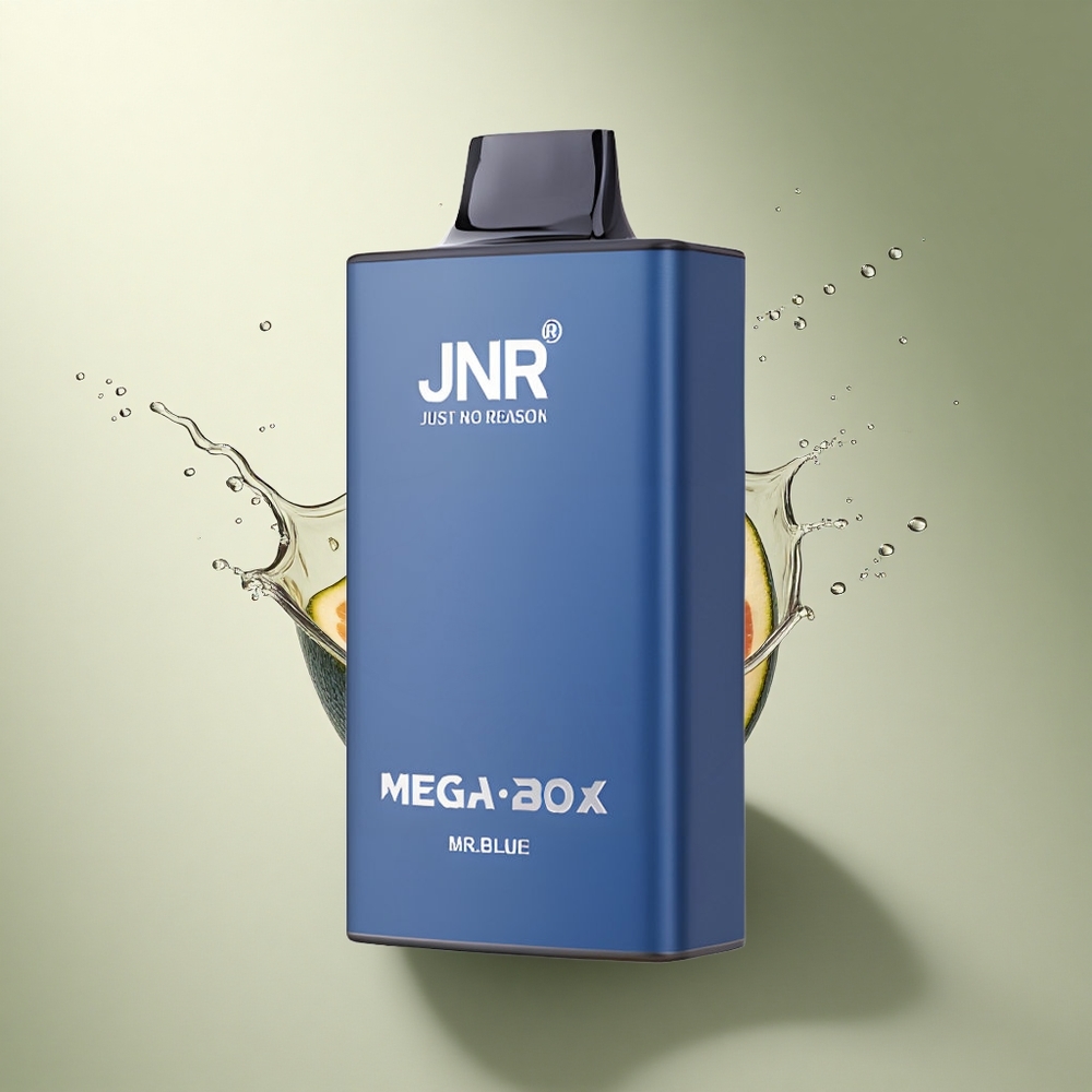 JNR Mega Box 25000 Meneer Blauw 30ml Dual Mesh 850mAh