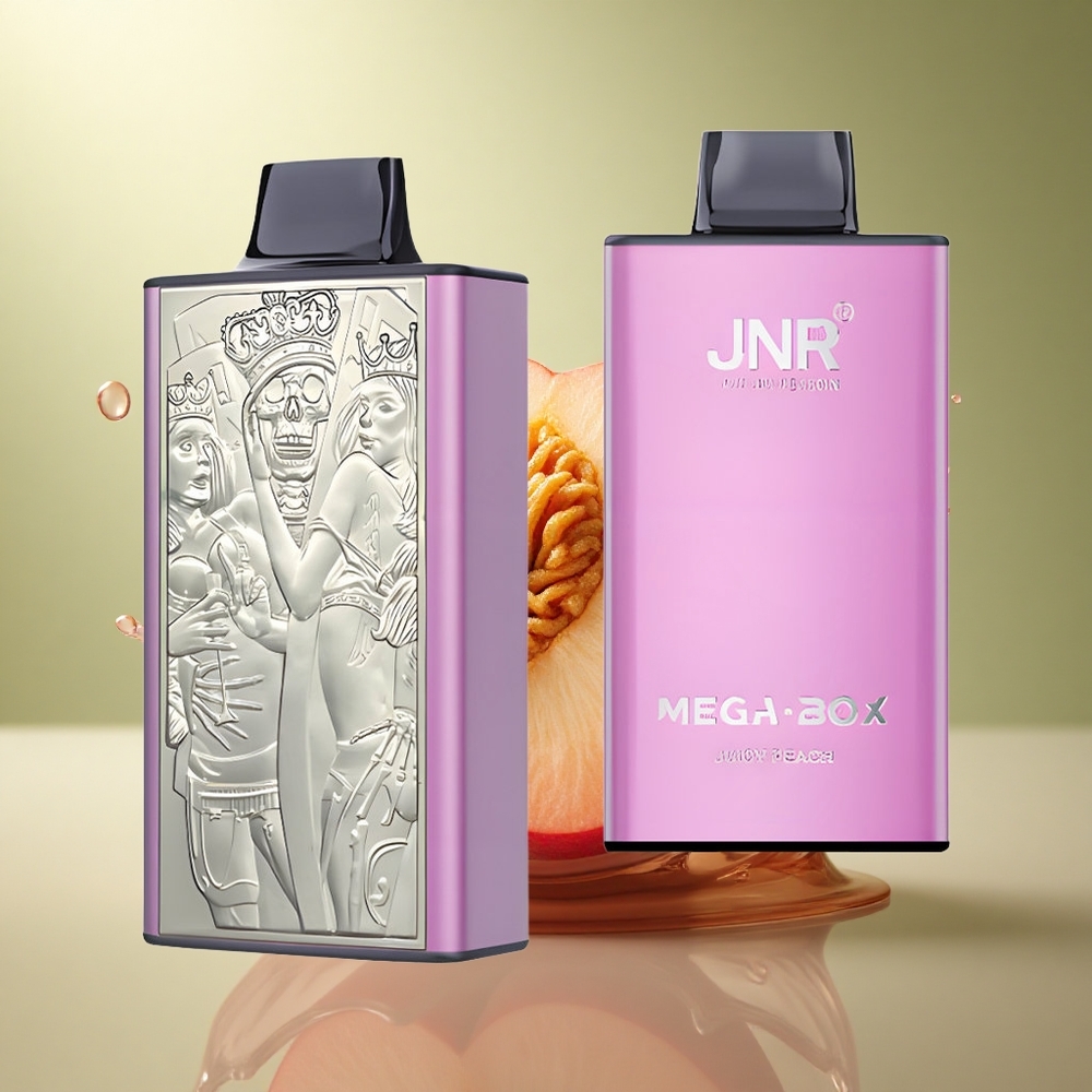 JNR Mega Box 25000 Sappige Perzik 850mAh Dual Mesh