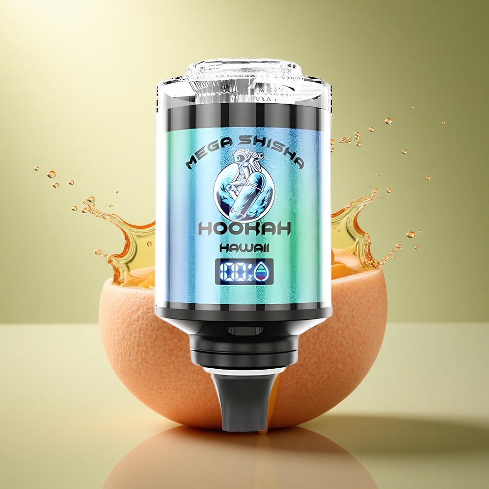JNR Mega Shisha Hookah 100K Hawaii Nederlands 2200mAh 60ml nicotine