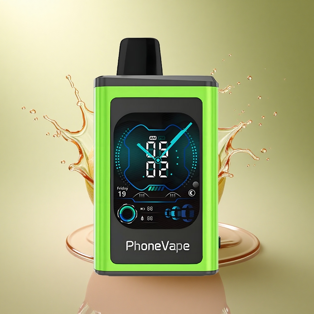 JNR PhoneVape 30000 Zure Appel IJs Met 850mAh En Aanpasbare Luchtstroom