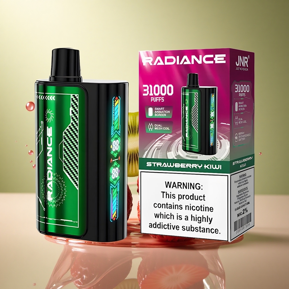 JNR Radiance 31000 Aardbei Kiwi 28ml Dual Mesh 950mAh