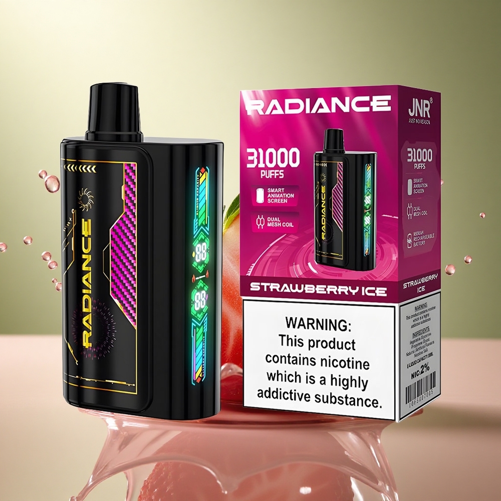 JNR Radiance 31000 Aardbeienijs Dual Mesh Coil 950 mAh