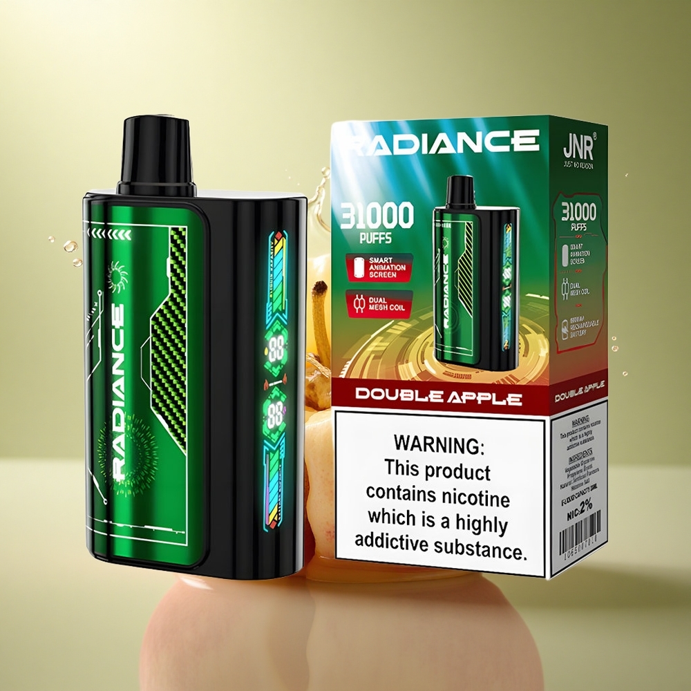 JNR Radiance 31000 Dubbele Appel met 28ml Vloeistof en 950 mAh Batterij