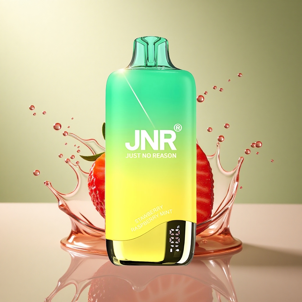 JNR Rainbow 10500 Aardbei Perzikmunt 600mAh 18ml