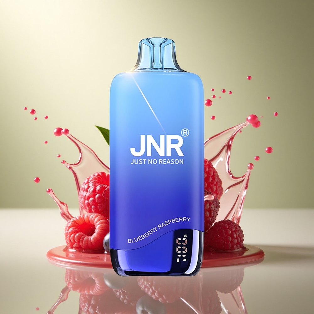 JNR Rainbow 10500 Blauwe Frambozen 600mAh 0% Nicotine