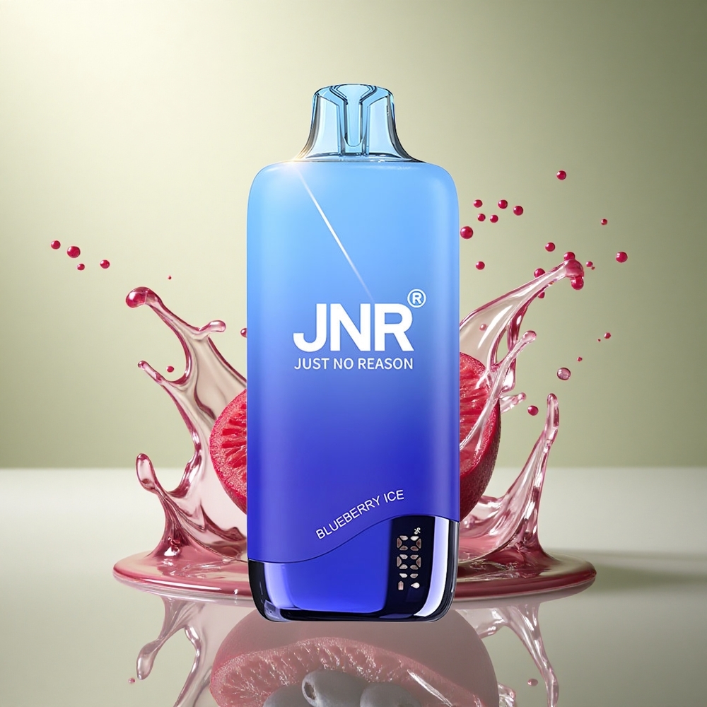 JNR Rainbow 10500 Blauwebes IJs met 600mAh Batterij en 18ml Tank