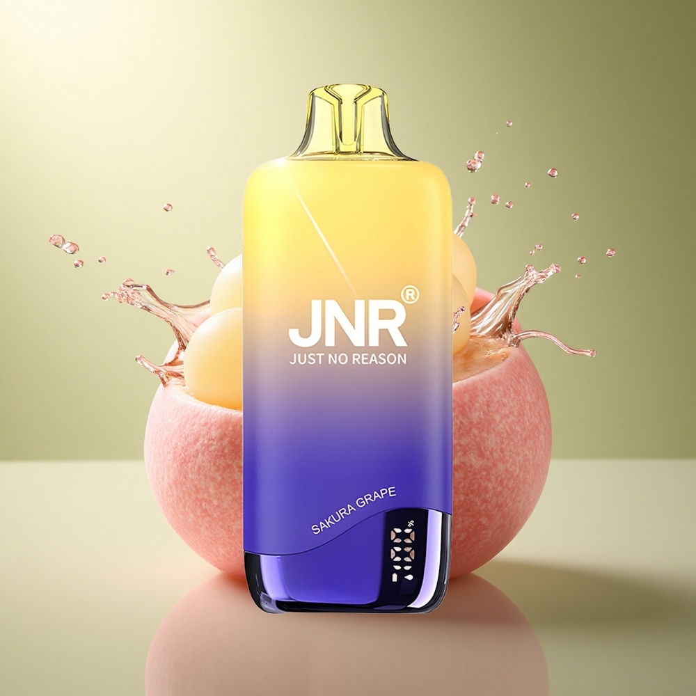 JNR Rainbow 10500 Sakura Druif 600mAh Mesh Coil