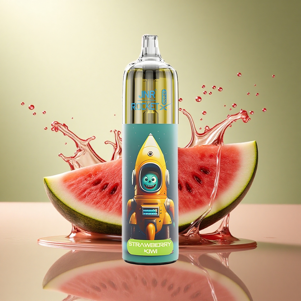 JNR Rocket-X 12400 Aardbei Watermelon IJs met RGB-verlichting en 850mAh