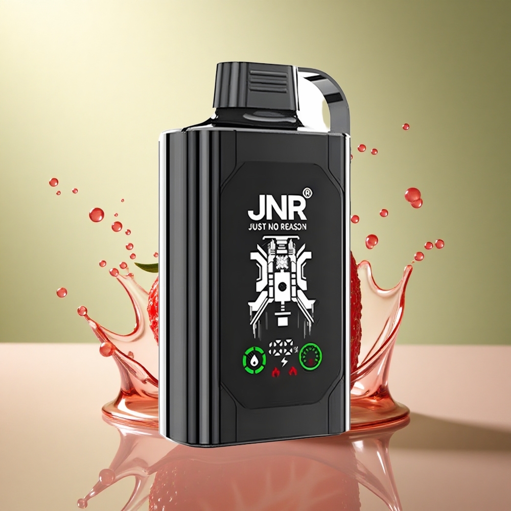 JNR Shisha Hookah Box 20500 Aardbei Druif Dual Mesh Coil 25ml 1000mAh