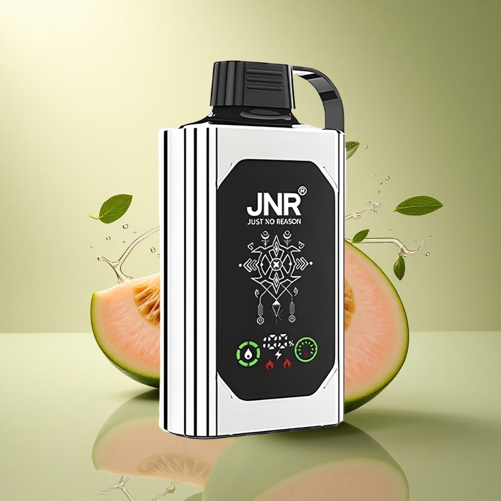 JNR Shisha Hookah Box 20500 Dubbel Meloen Munt met HD Display en 1000mAh