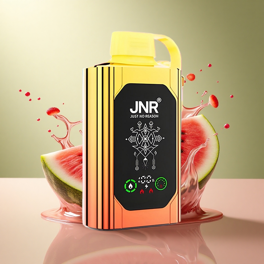 JNR Shisha Hookah Box 20500 Watermeloen Aardbei Bubblegum 25ml Dual Mesh Coil 1000mAh