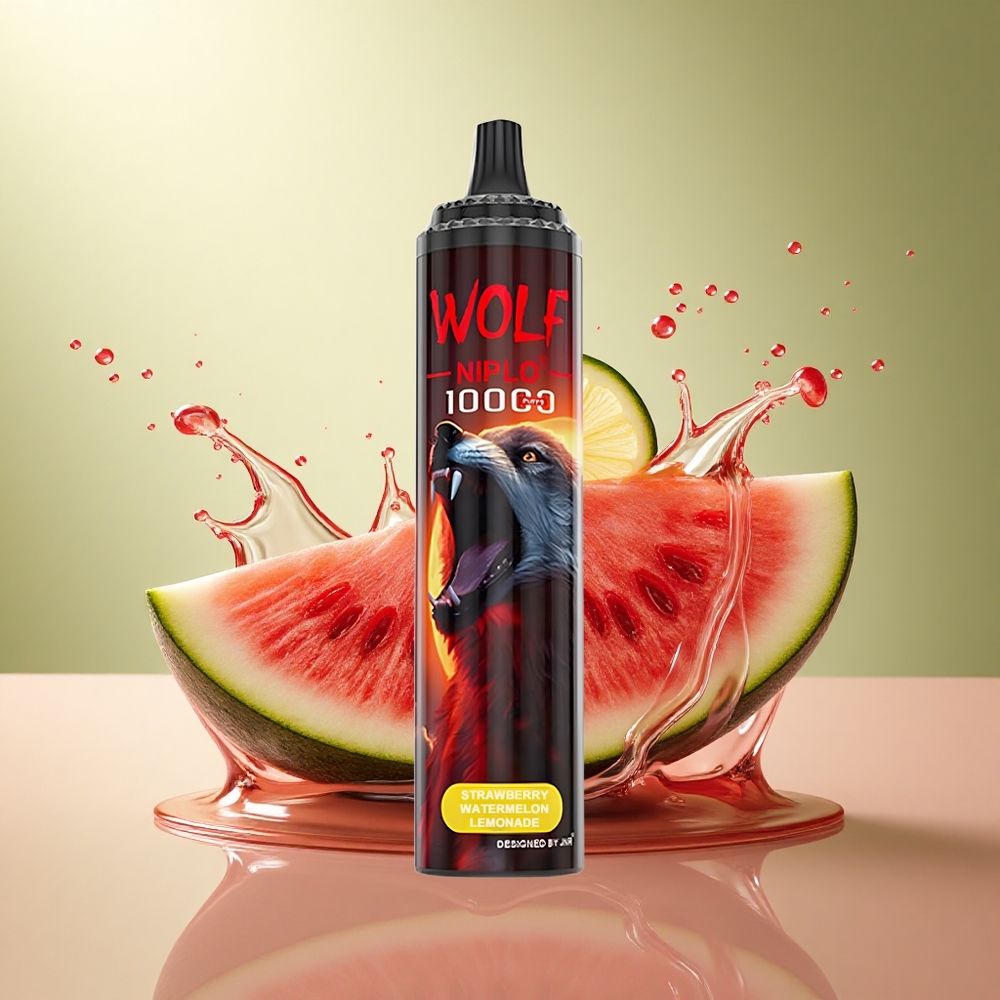 JNR Wolf Niplo 10000 Aardbei Watermeloen Limonade 20ml 650mAh Type-C