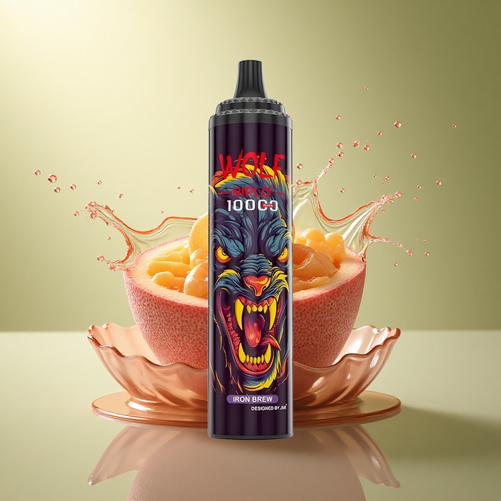 JNR Wolf Niplo 10000 IJzeren Brouwsel Type-C 650mAh 20ml Nicotinevrij