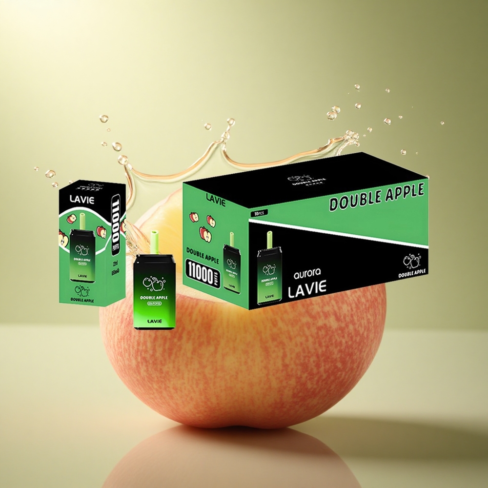 Lavie Aurora 11000 Puffs Dubbele Appel 22ML 650mAh